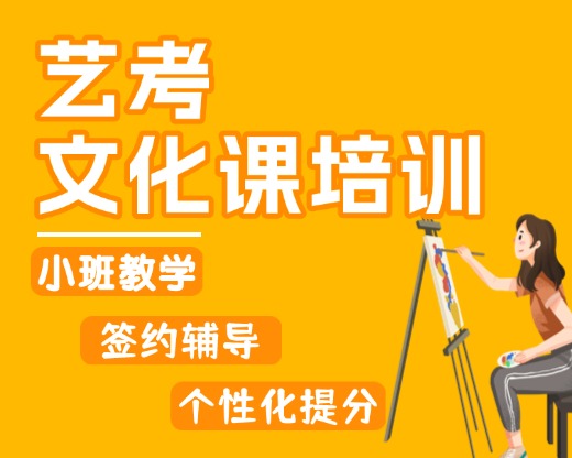 艺考文化课全科辅导,分层教学,针对性授课